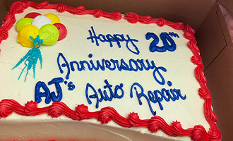 Cake | Gallery | AJ's Auto Repair